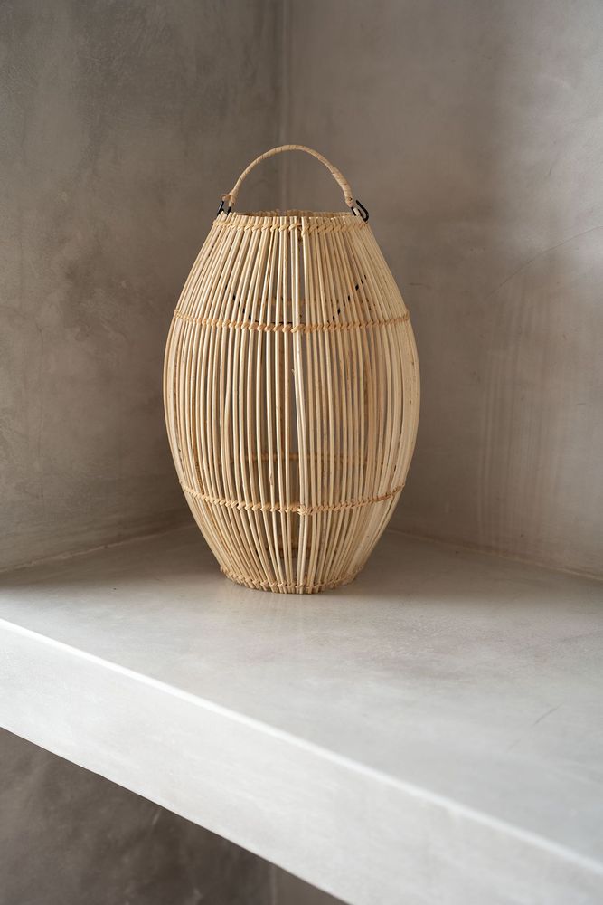 Hanging lights - The Zuri Pendant - Natural - M - BAZAR BIZAR LIVING