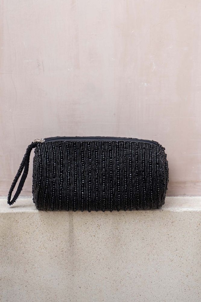 Clutches - The Pencil Case - Black - BAZAR BIZAR LIVING