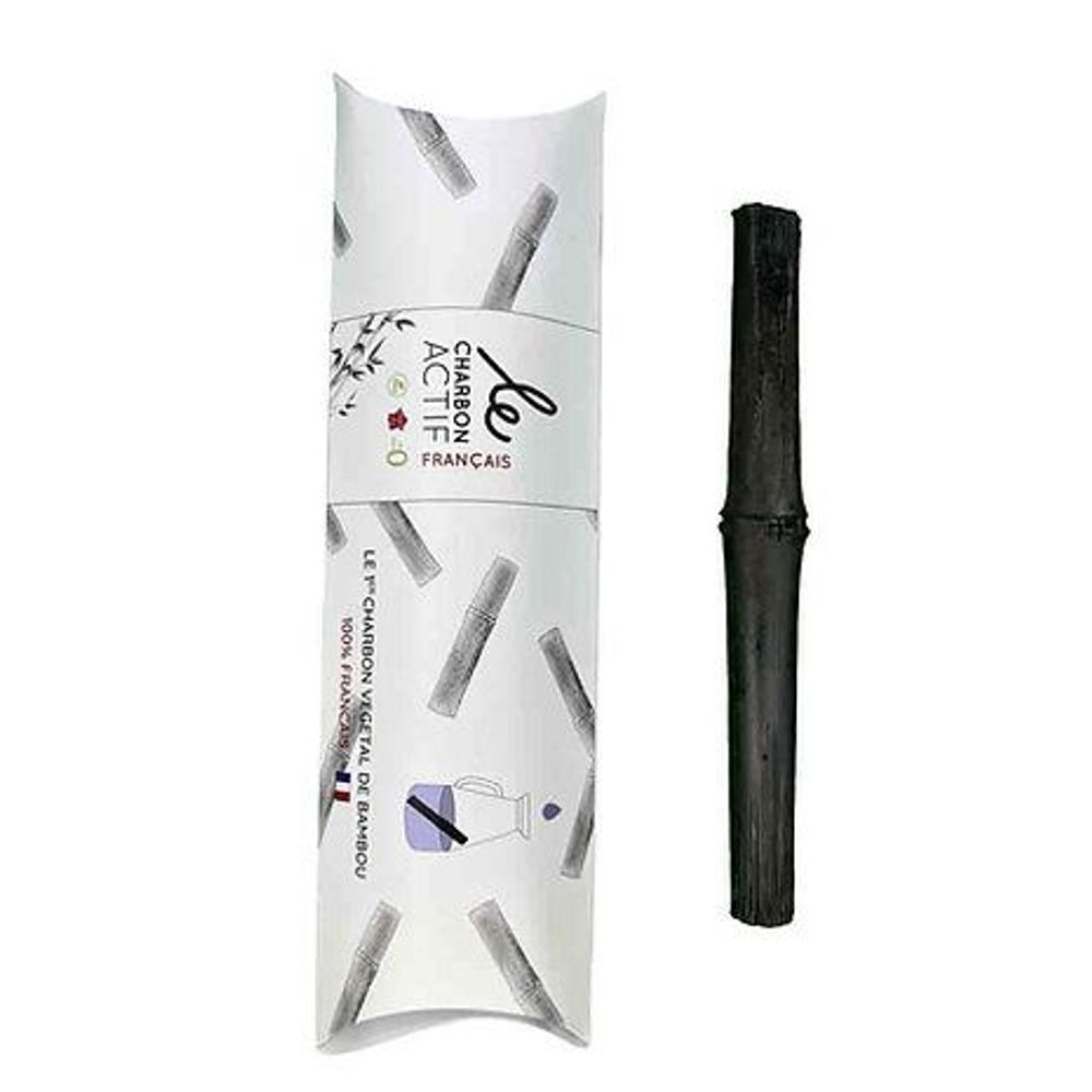 Couverts & ustensiles de cuisine - Charbon de bambou fin 100 % français 2 en 1 - LE CHARBON ACTIF FRANÇAIS