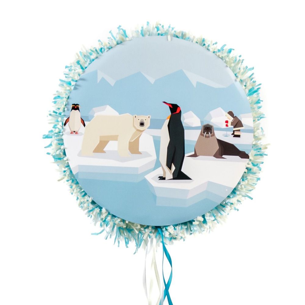 Anniversaires - Pinata Animaux Polaires - ANNIKIDS