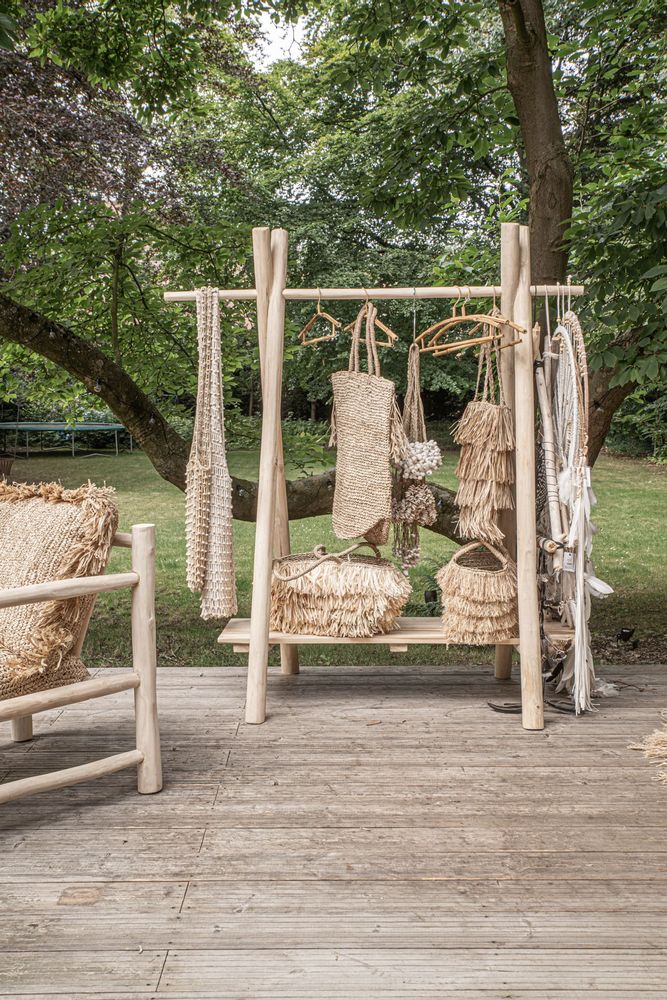 Sacs et cabas - Fourre-tout Raffia Bahamas - Naturel - BAZAR BIZAR LIVING