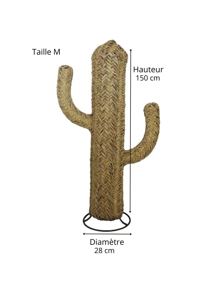 Decorative objects - Rope braided cactus - CACTUS - HYDILE
