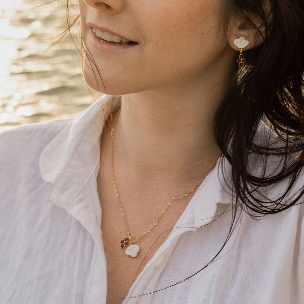 Bijoux - Collier Joyce Gri-gri - YOLAINE GIRET