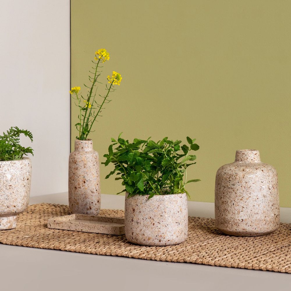 Vases - Wood pulp vases, hanging planters and flowerpots - KINTA