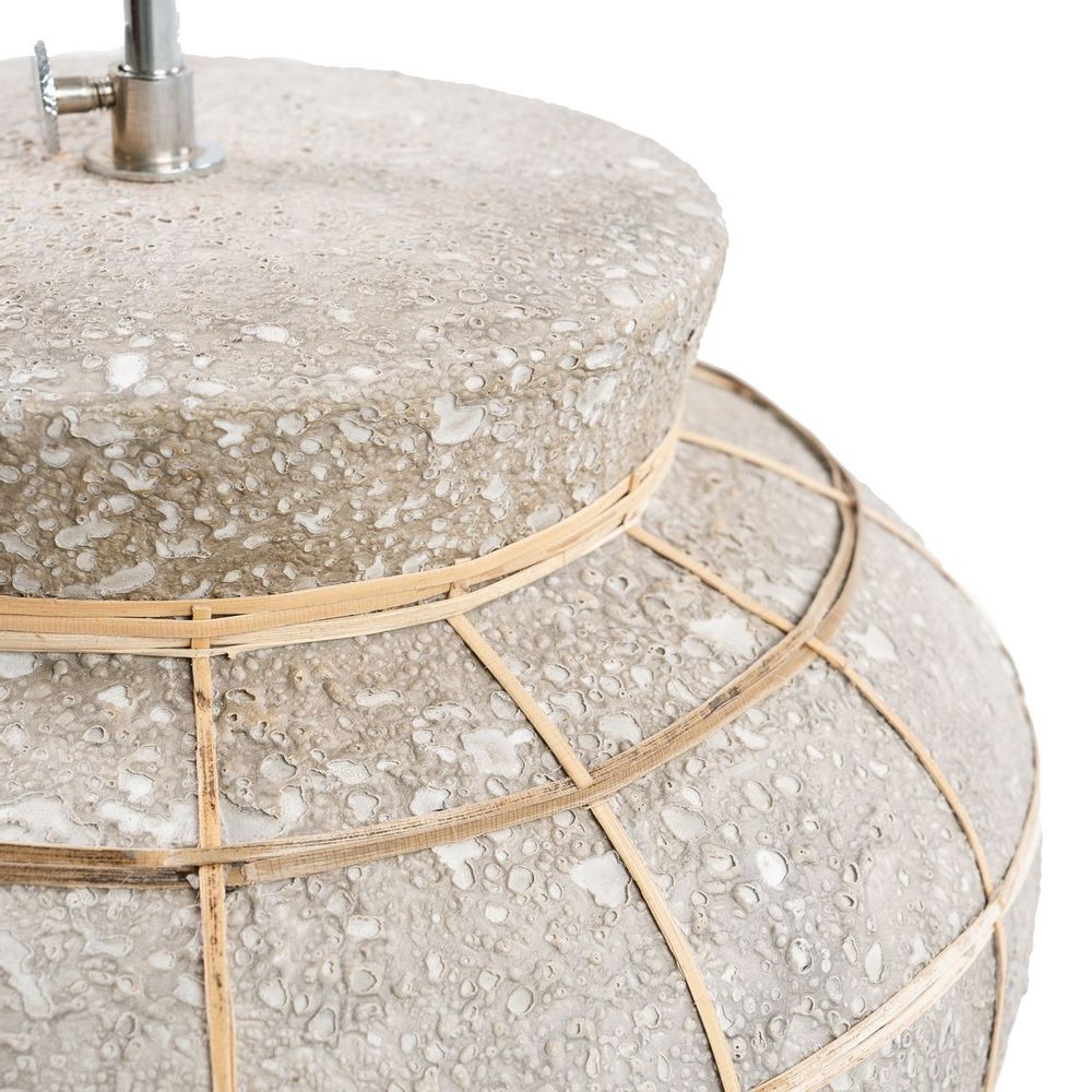 Table lamps - The Kythira Table Lamp - Natural Concrete - BAZAR BIZAR LIVING