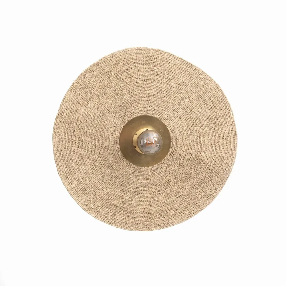 Appliques - L'Applique Murale Let's Groove - Laiton Naturel - M - BAZAR BIZAR LIVING