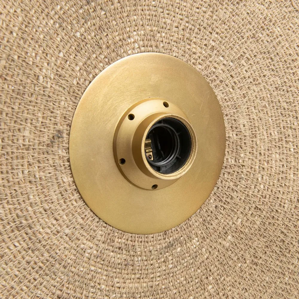Appliques - L'Applique Murale Let's Groove - Laiton Naturel - M - BAZAR BIZAR LIVING