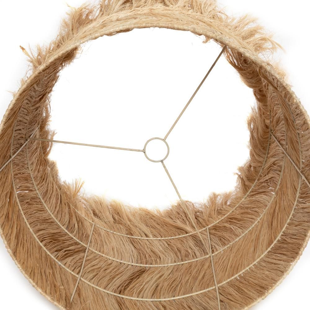 Floor lamps - The Abaca Darling Floor Lamp - Natural - L - BAZAR BIZAR LIVING