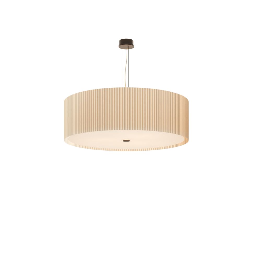 Hanging lights - E2 Pleated Suspension Lamp Exclusive Handmade in Italy - LIGHTINUP