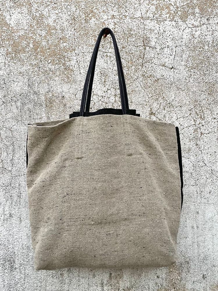 Sacs et cabas - SAC CABAS en lin - SENNES