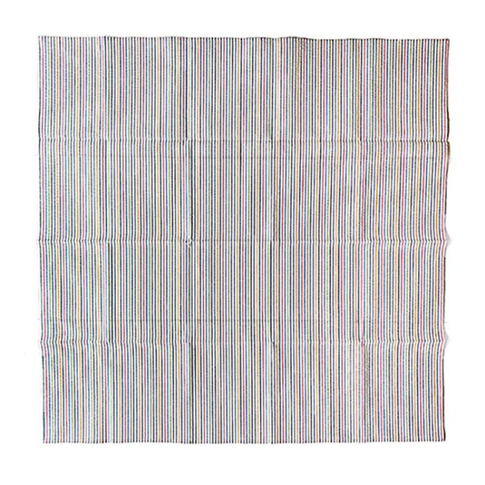 Fabrics - Furoshiki square white striped/NAGAO ORIFU - ABINGPLUS