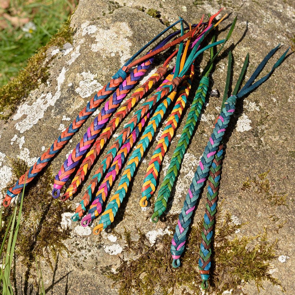 Jewelry - IAGO leather braided bracelet - HUAIRURO