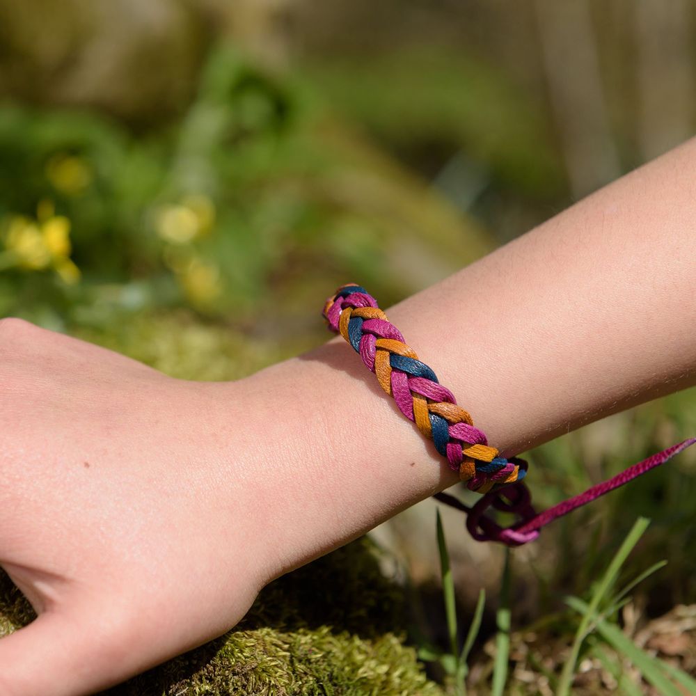 Jewelry - IAGO leather braided bracelet - HUAIRURO