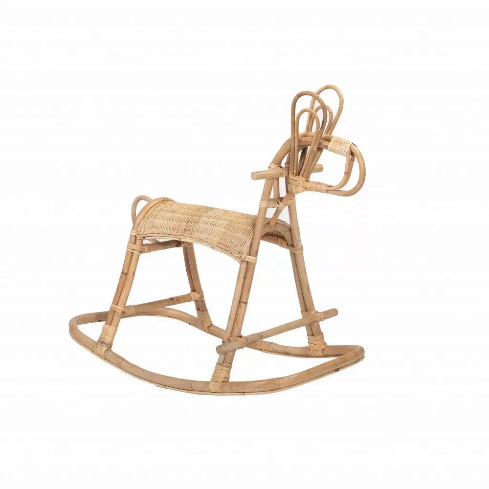 Toys - Vintage rattan rocking horse - JIMY - HYDILE
