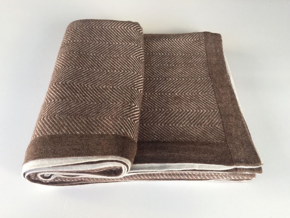 Plaids - Plaids en laine cachemire, couverture en laine et cachemire, wool and cashmere blanket. - COCOON PARIS
