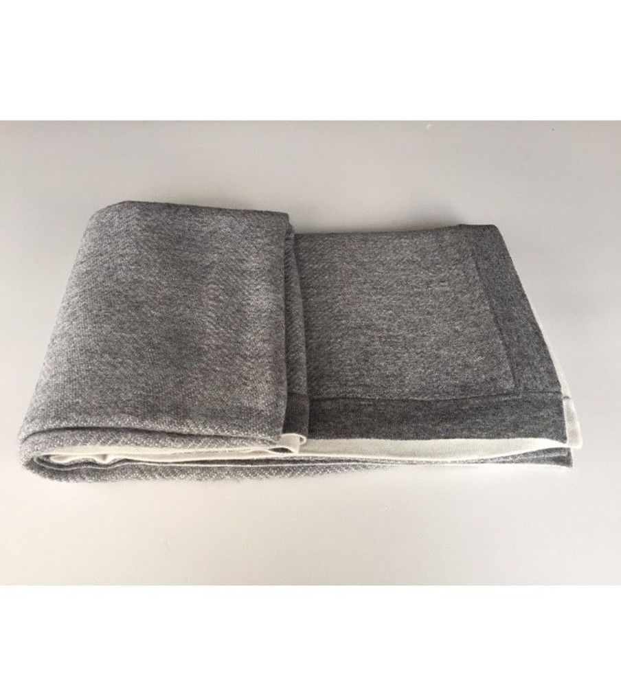 Plaids - Plaids en laine cachemire, couverture en laine et cachemire, wool and cashmere blanket. - COCOON PARIS