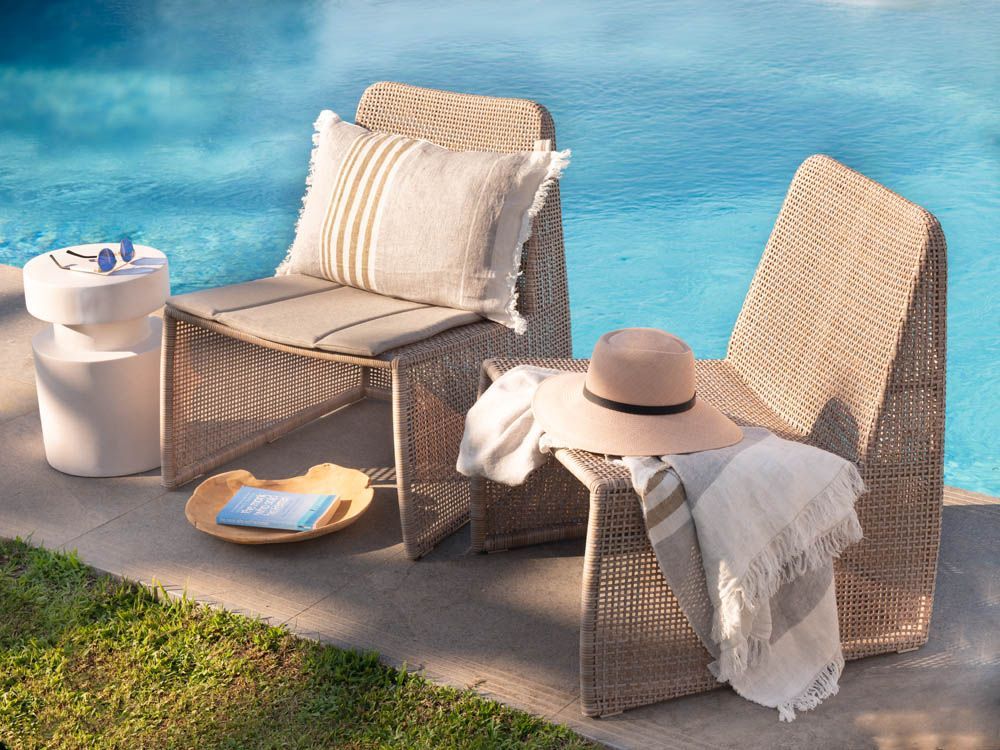 Lawn armchairs - ARMCHAIR RENA - CRISAL DECORACIÓN
