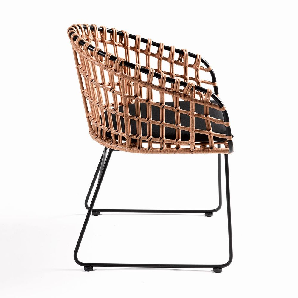 Lounge chairs for hospitalities & contracts - ARMCHAIR CB6101-B - CRISAL DECORACIÓN