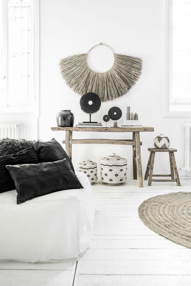 Objets de décoration - Black River Stone Sur Pied - L - BAZAR BIZAR LIVING