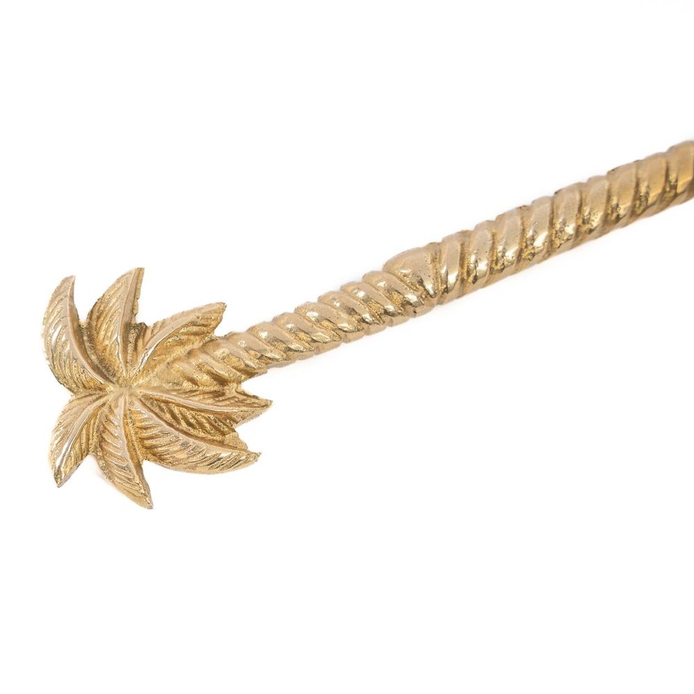 Flatware - The Palm Tree Salad Spoon - Gold - BAZAR BIZAR LIVING