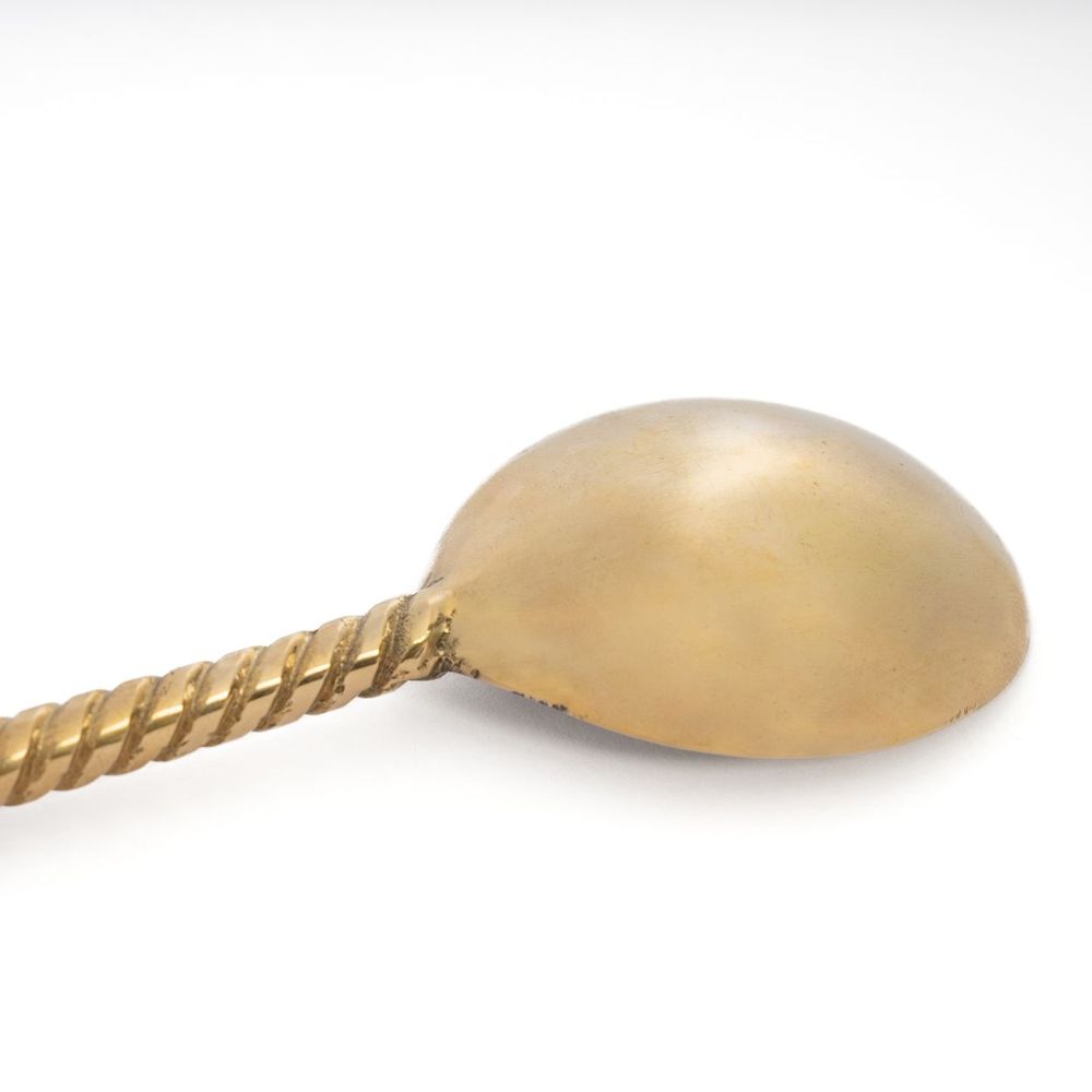 Flatware - The Palm Tree Salad Spoon - Gold - BAZAR BIZAR LIVING