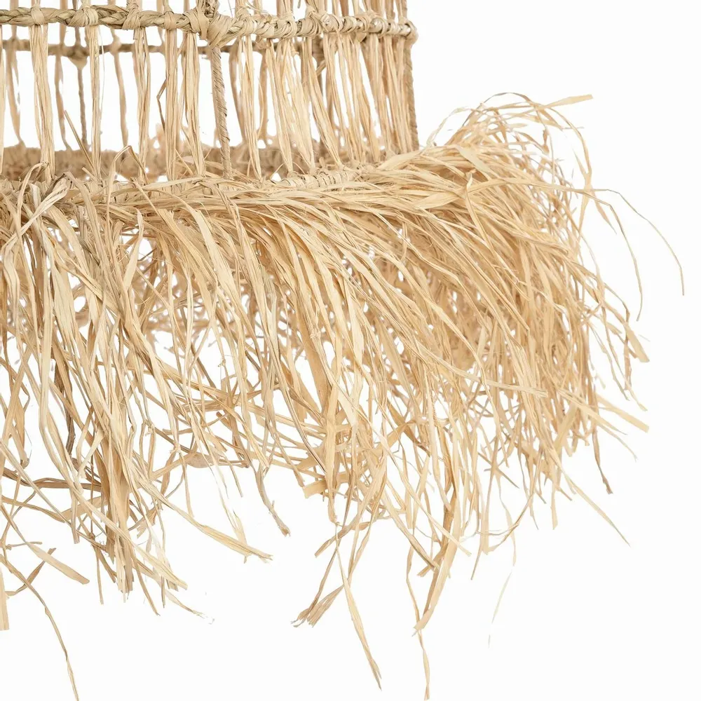 Hanging lights - The Casita Pendant - Natural - L - BAZAR BIZAR LIVING