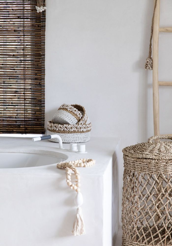 Coffrets et boîtes - Les Paniers White Sunday - Naturel Blanc - Lot de 3 - BAZAR BIZAR LIVING