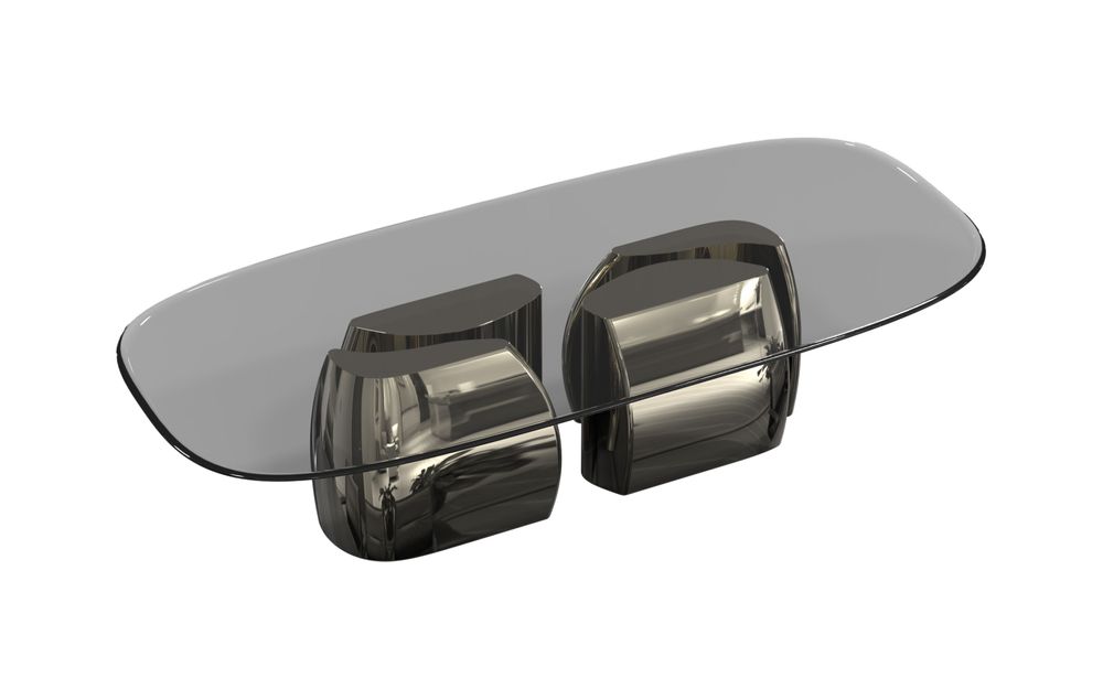 Benches for hospitalities & contracts - Obisidan Table - ELIE SAAB MAISON