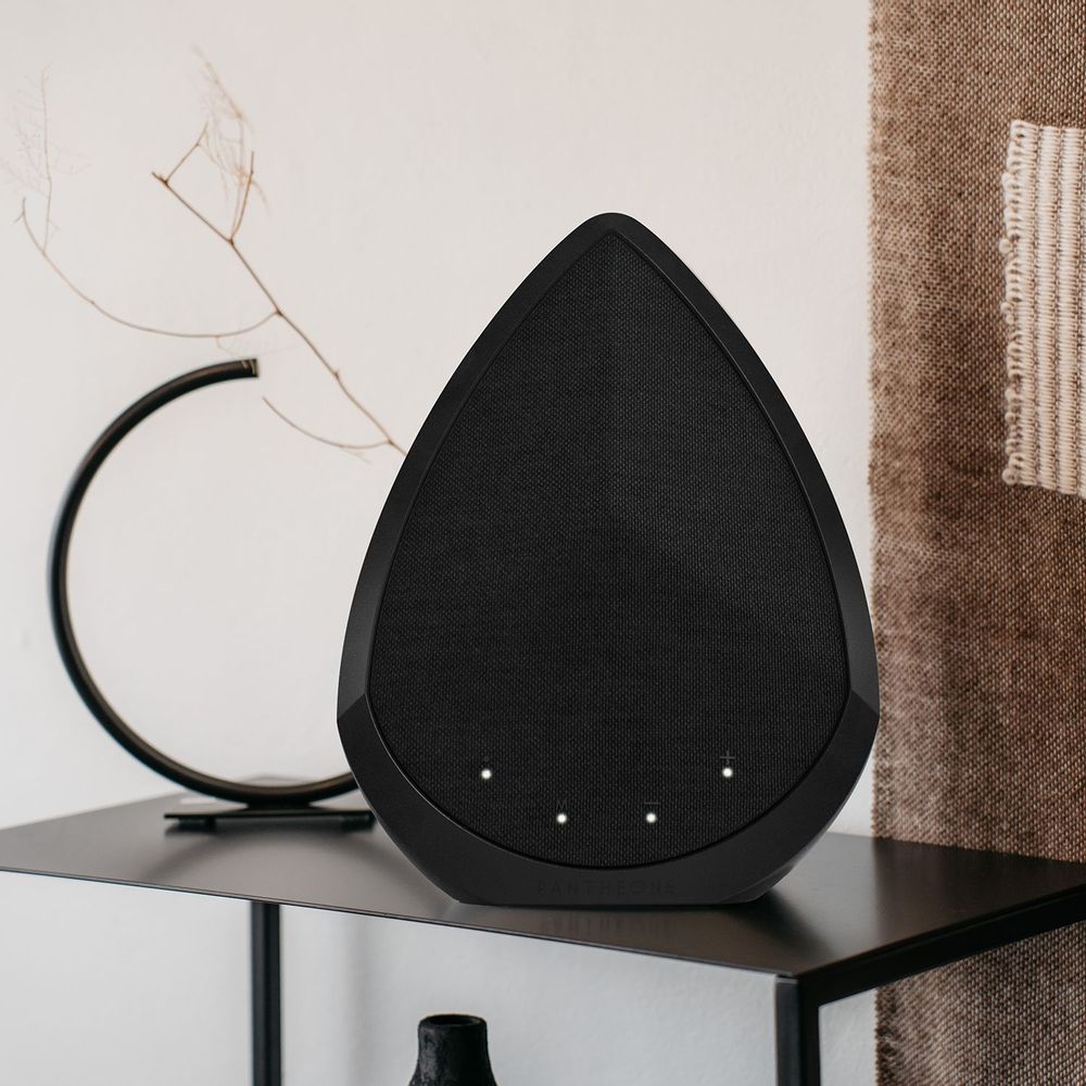 Hotel bedrooms - Obsidian Black Speaker - PANTHEONE AUDIO