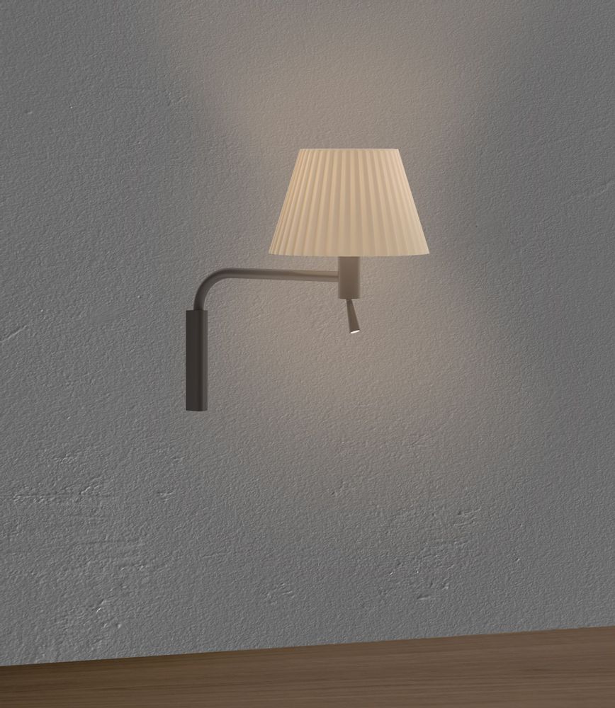 Wall lamps - E16-S Pleated Wall Lamp Exclusive Handmade in Italy - LIGHTINUP