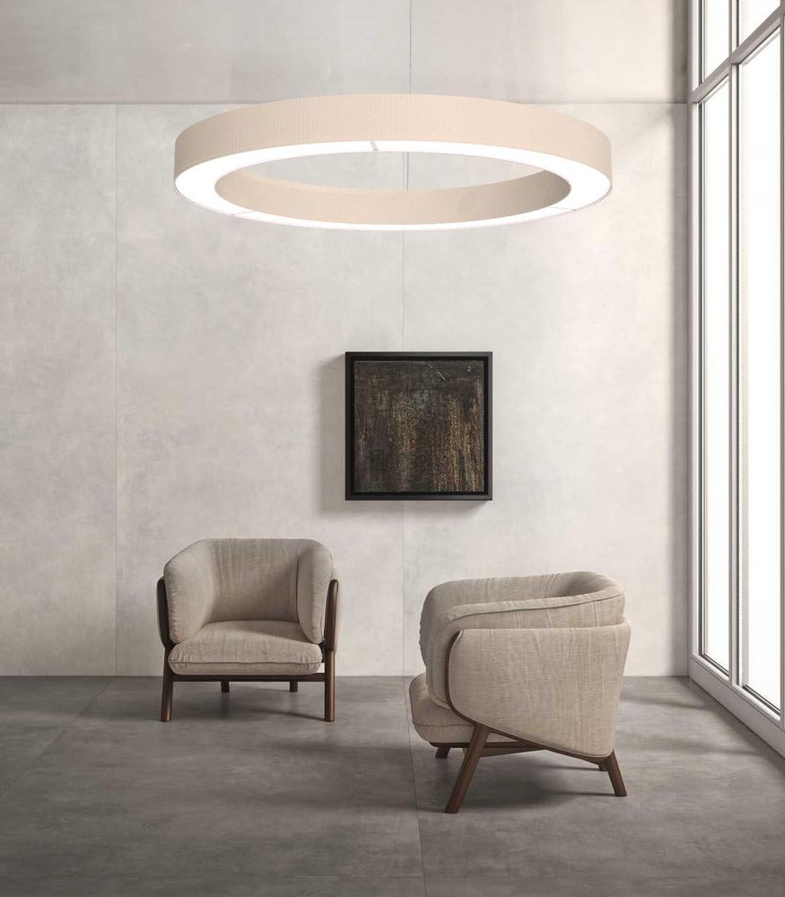 Hanging lights - R2 Big Suspension Pleated Lampshade Exclusive Handmade in Italy - LIGHTINUP