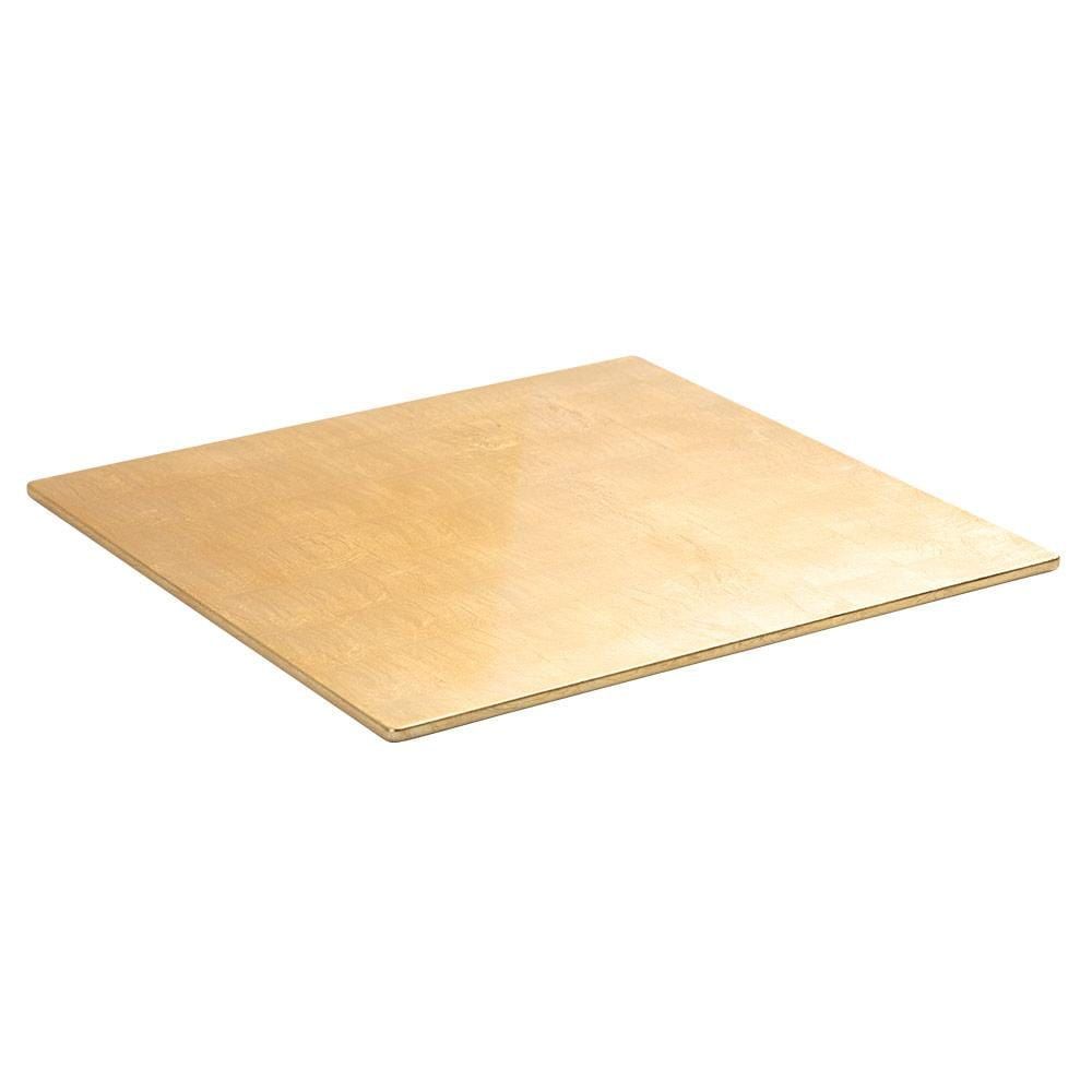 Formal plates - Gold Leaf Lacquer Placemat - CASPARI