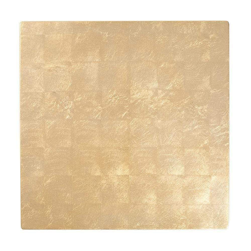 Formal plates - Gold Leaf Lacquer Placemat - CASPARI