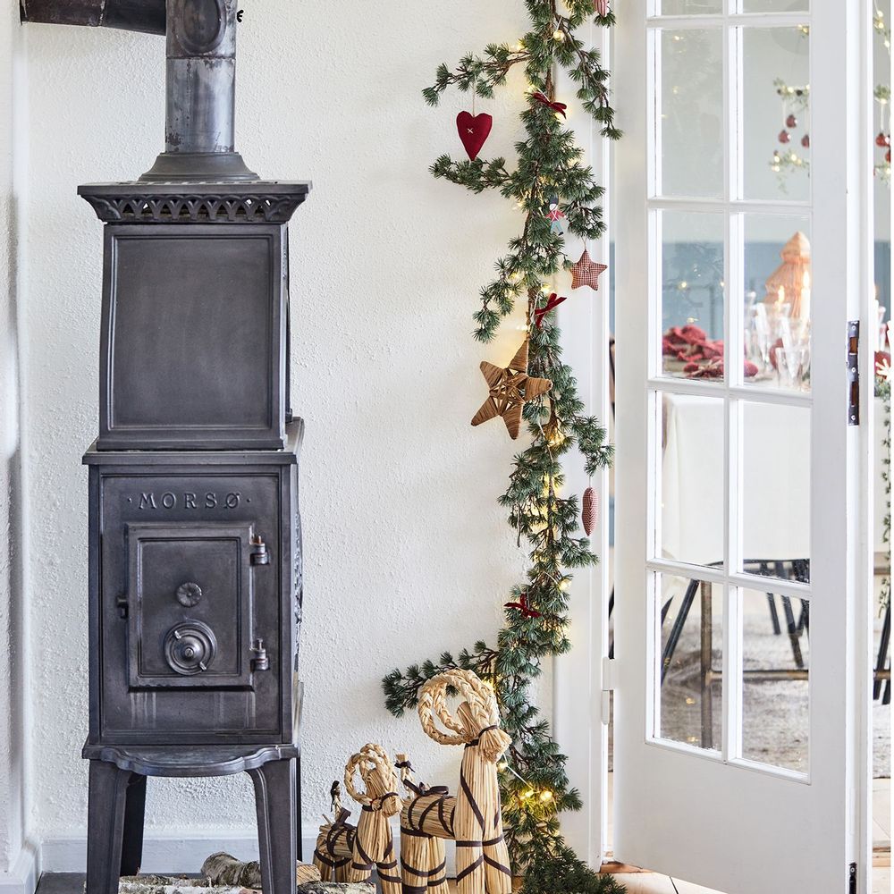 Other Christmas decorations - Star large Cane - IB LAURSEN