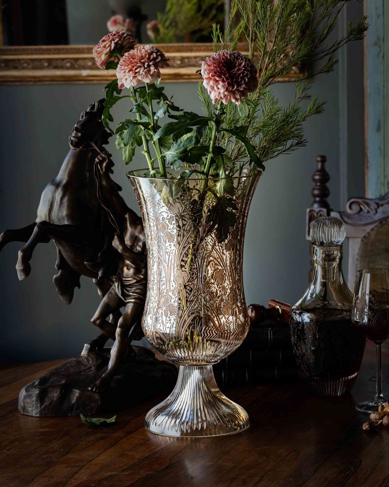 Vases - Crystal vase - Orchidea - LEONE DI FIUME