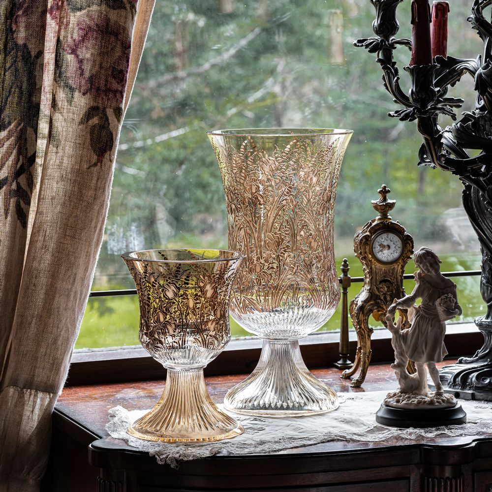 Vases - Crystal vase - Orchidea - LEONE DI FIUME