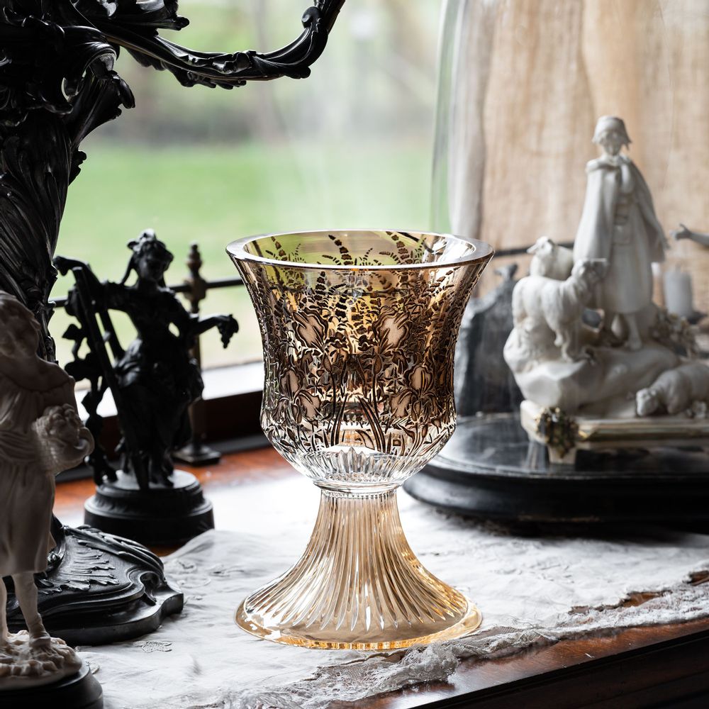 Vases - Crystal vase - Orchidea - LEONE DI FIUME