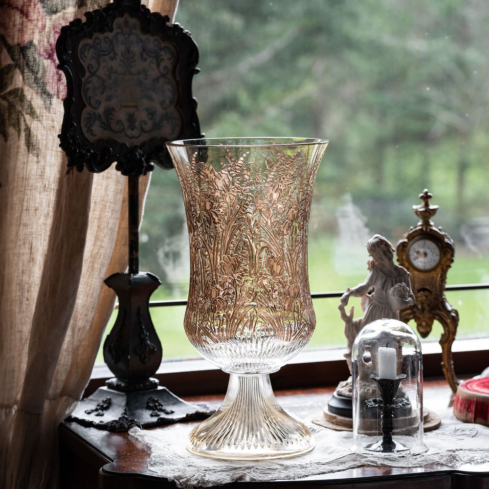 Vases - Crystal vase - Orchidea - LEONE DI FIUME