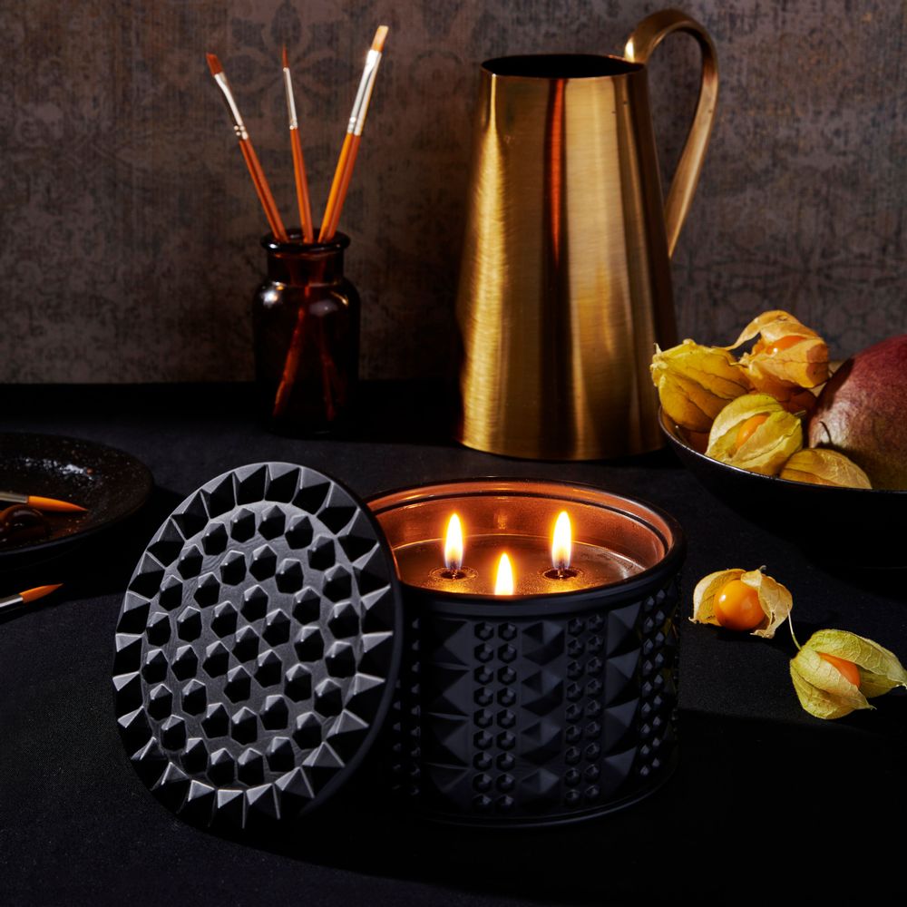 Cadeaux - Bougie de soja Legnoso à 3 mèches - LEONE DI FIUME