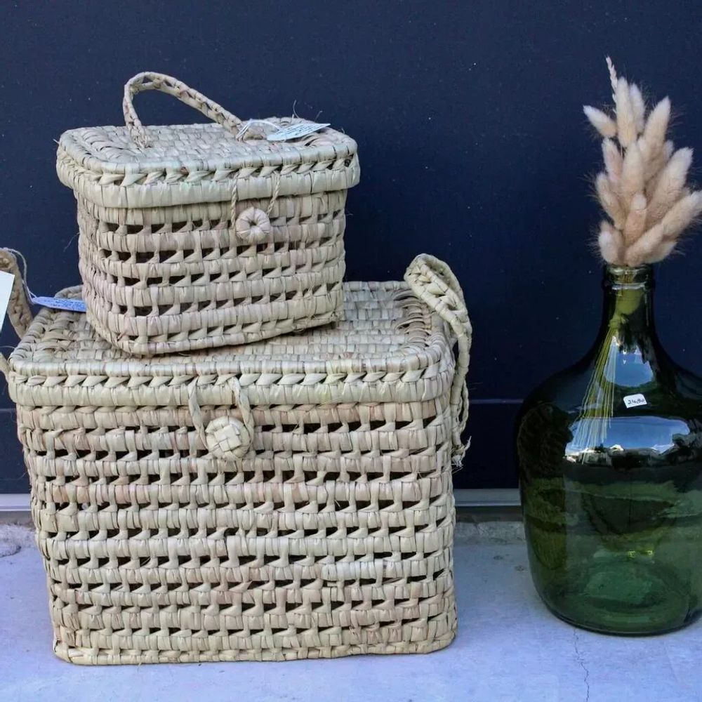 Caskets and boxes - Palm leaf case - PILOU - HYDILE
