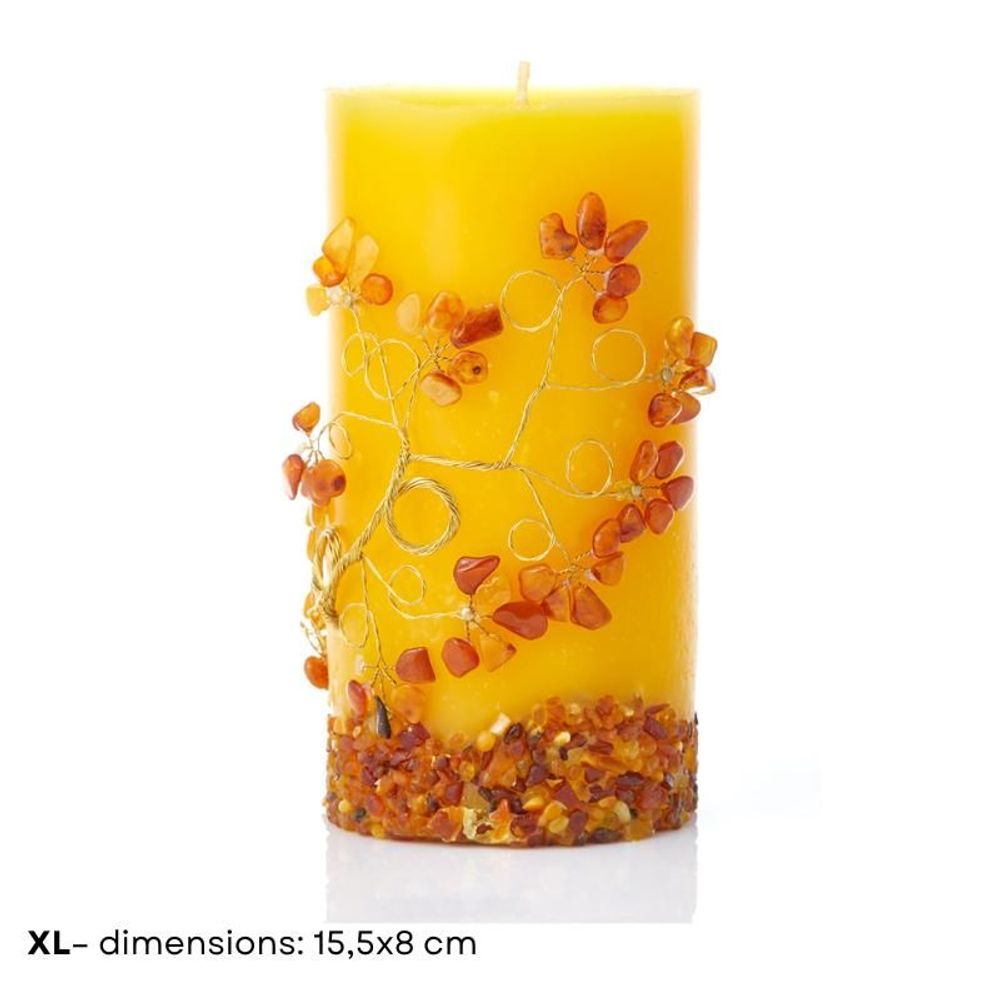 Objets de décoration - BOUGIE EN AMBRE - OPALOOK