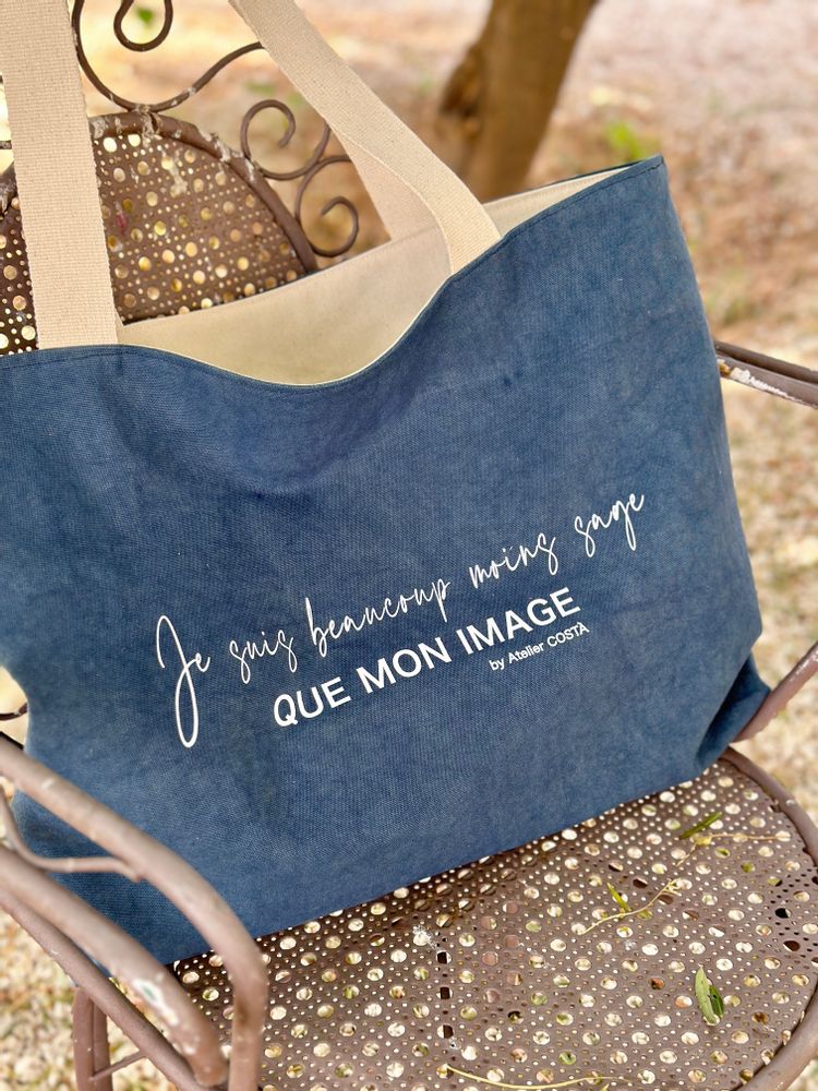 Bags and totes - Bag " Je suis sage" - ATELIER COSTÀ