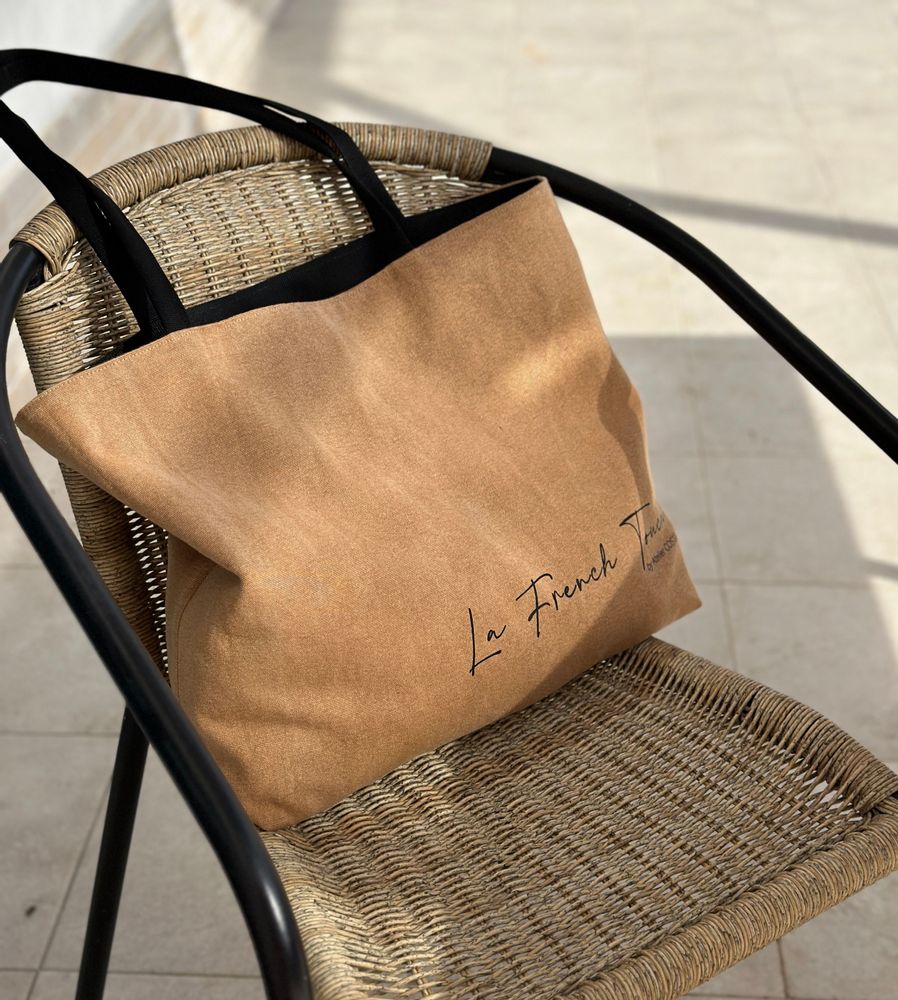 Bags and totes - The canvas tote\" French touch\” - ATELIER COSTÀ