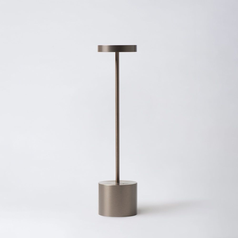 Lampes sans fil - Lampe sans fil LUXCIOLE Argent fumé Grand modèle - HISLE