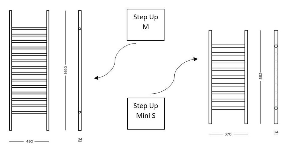 Shelves - Step Up Shoe Rack - EMKO