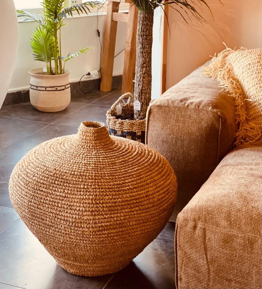 Table lamps - Sisal table lamp (Bali) - PS6-S2 - BALINAISA