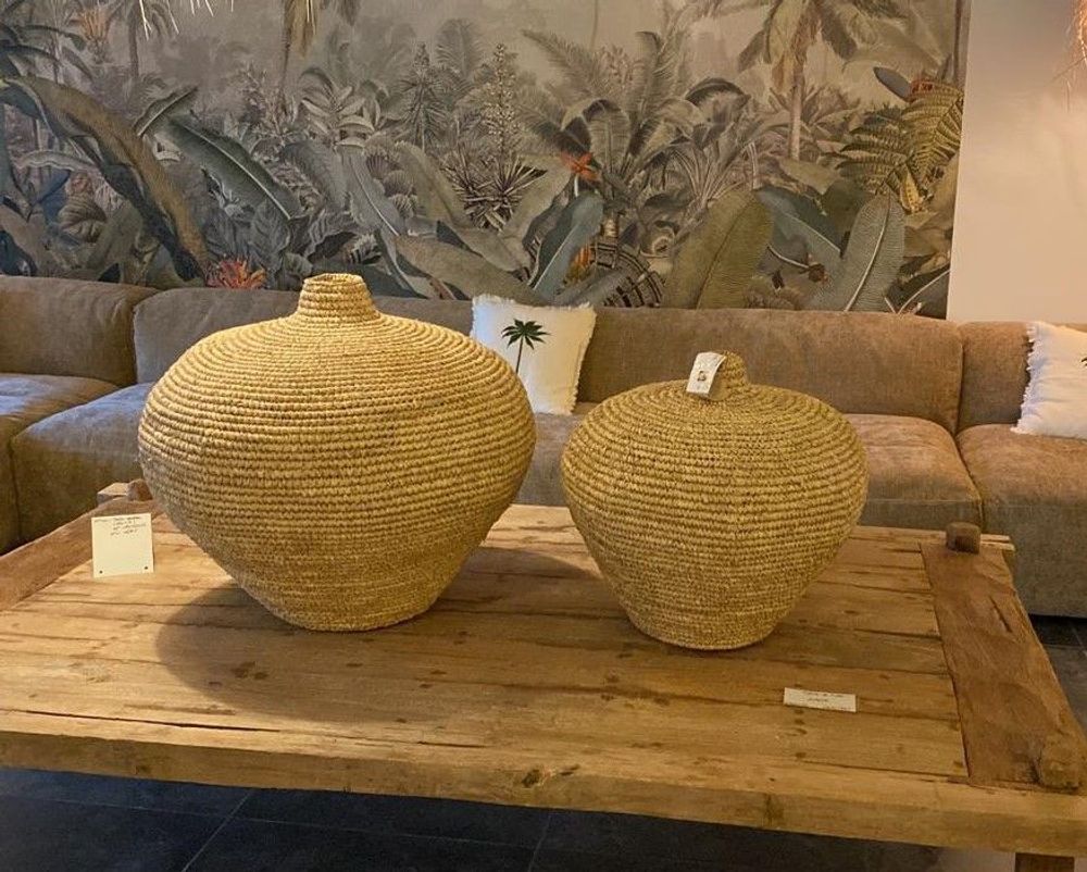 Table lamps - Sisal table lamp (Bali) - PS6-S2 - BALINAISA