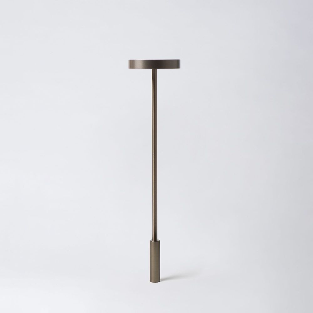 Lampes de table - Lampe de table à encastrer STATIK Argent fumé Grand modèle - HISLE