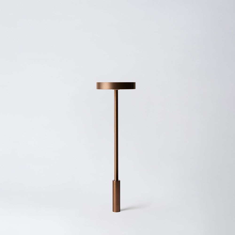 Table lamps - Built-in lamp STATIK Bronze Small model - HISLE