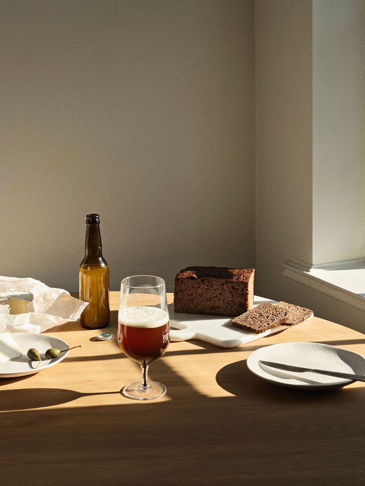 Verres - VERRE À BIÈRE À EXTENSION FUMÉE/AMBRE - BROSTE COPENHAGEN A/S